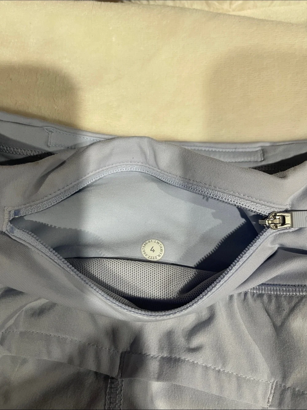 lululemon athletica Light blue Athletic Shorts size 4